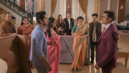 Abhimanyu and Harsh face off in the latest episode of Yeh Rishta Kya Kehlata Hai.